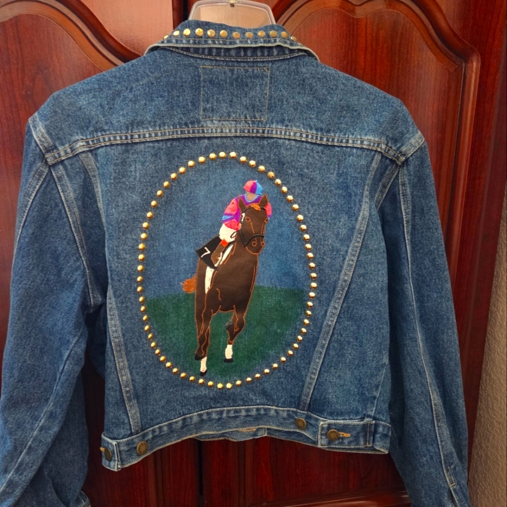 Encore Customized Denim Jacket Small